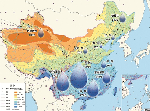 大中小 ]                  视频:1分钟看懂中国水资源图片